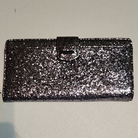 Relic Sparkling Silver Wallet, Smooth Finish NWT - Picture 1 of 11